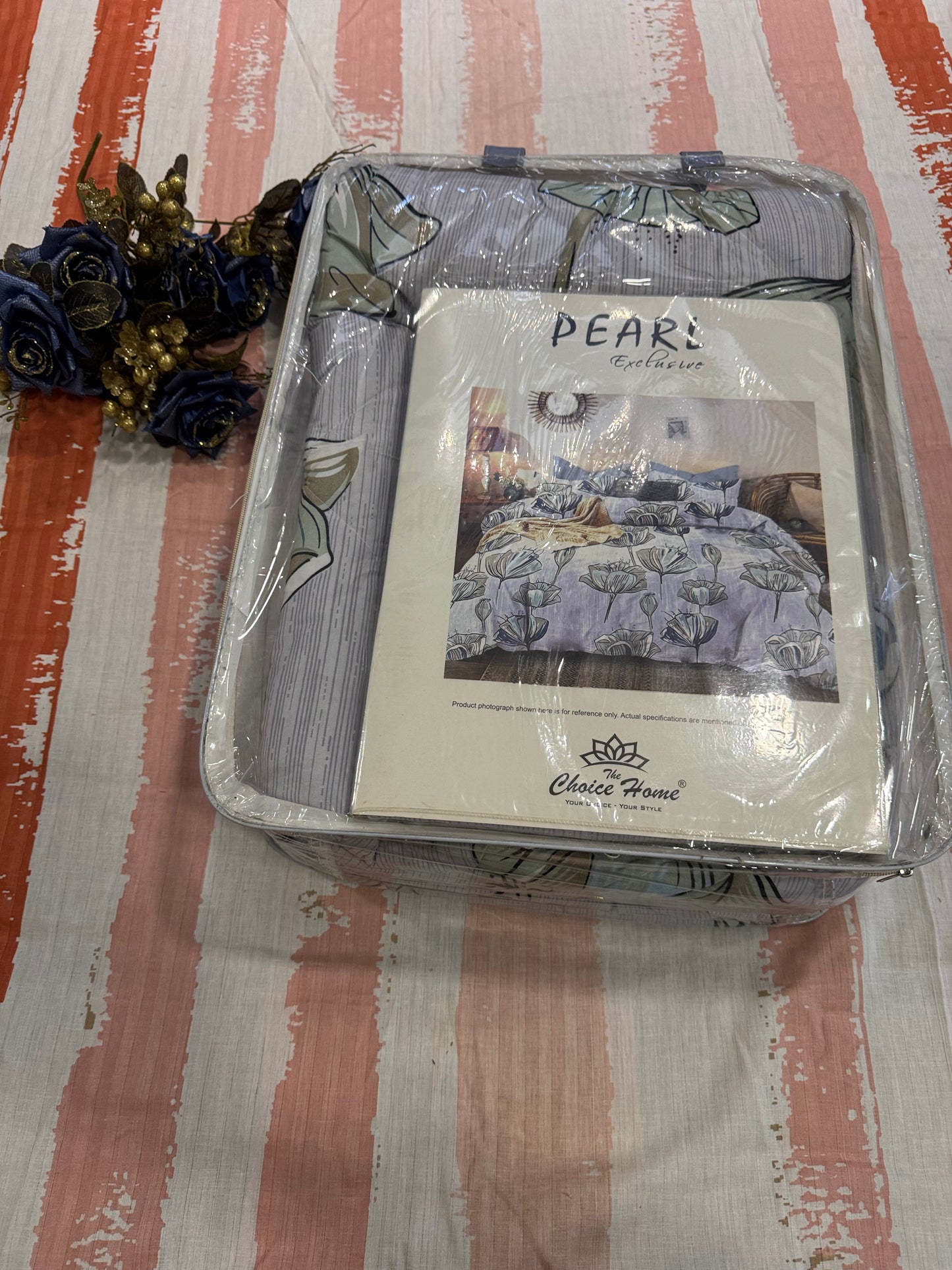 PEARL LAVENDER 4 PIECE COMFORTER SET