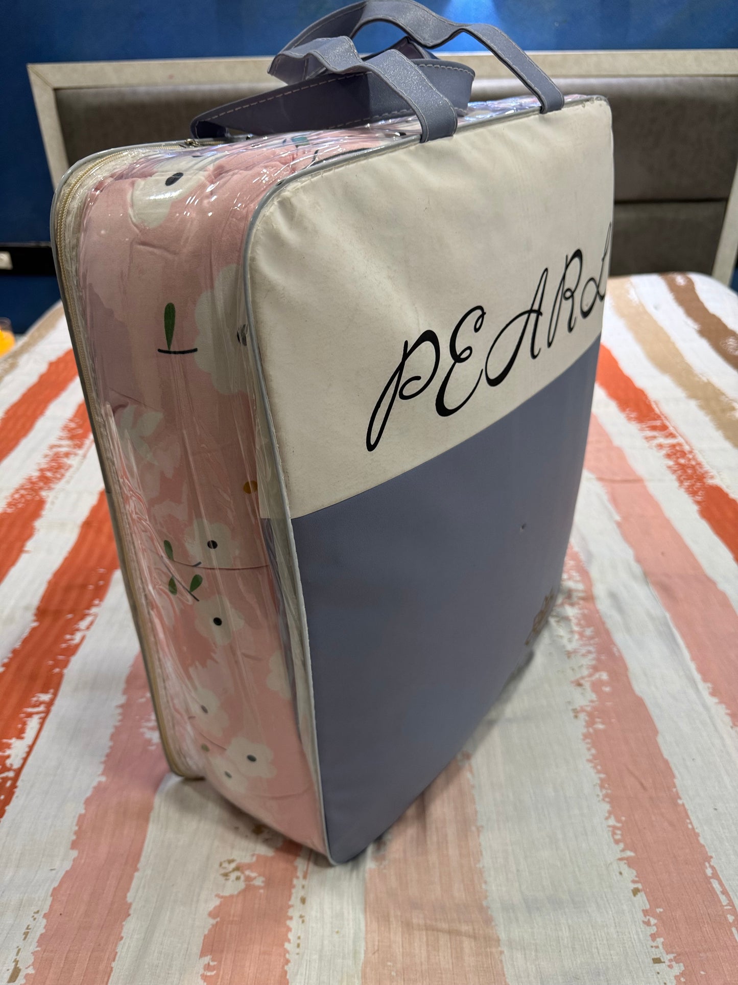 PEARL BABY PINK 4 PIECE COMFORTER SET