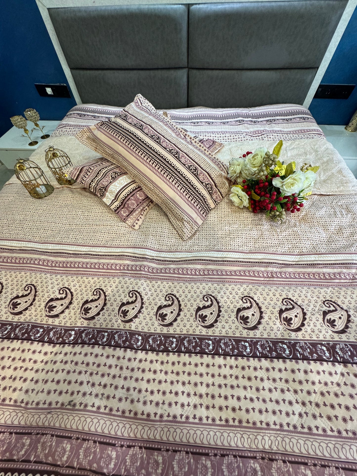 LITCHI ULTRASONIC PEACH COMFORTER SET